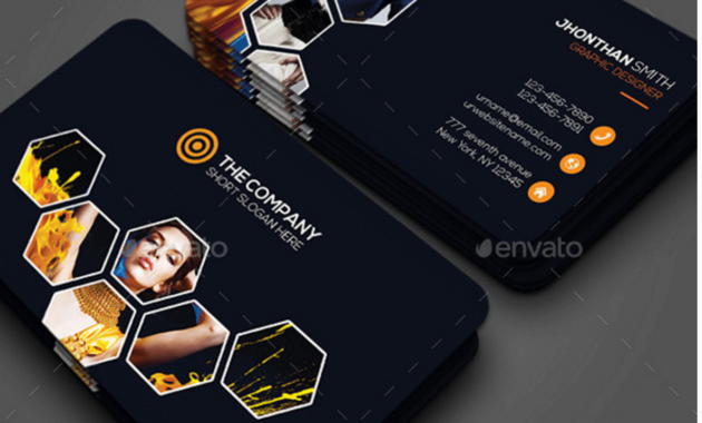 Top  Free Business Card Psd Mockup Templates In   Colorlib with Photography Business Card Templates Free Download