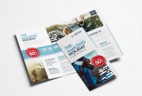 Travel Company Trifold Brochure Template In Psd Ai  Vector within Travel Guide Brochure Template