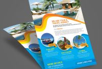 Travel Tour Flyer Template  Graphic Design with regard to Travel And Tourism Brochure Templates Free