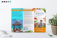 Travel Tri Fold Brochure Design Template In Psd Word Publisher regarding Word Travel Brochure Template