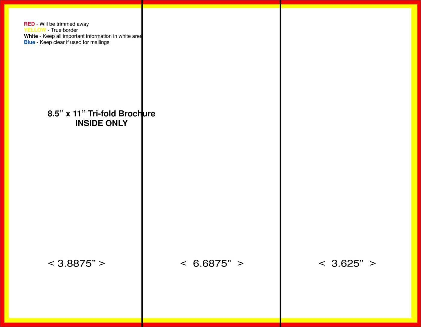 Tri Fold Flyer Template – Moroccanoilshampooxyz throughout Brochure Folding Templates