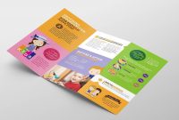 Trifold After School Care Template Easytemplatespacksave pertaining to Tri Fold School Brochure Template