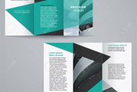 Trifold Business Brochure Template Twosided Template Design regarding Double Sided Tri Fold Brochure Template
