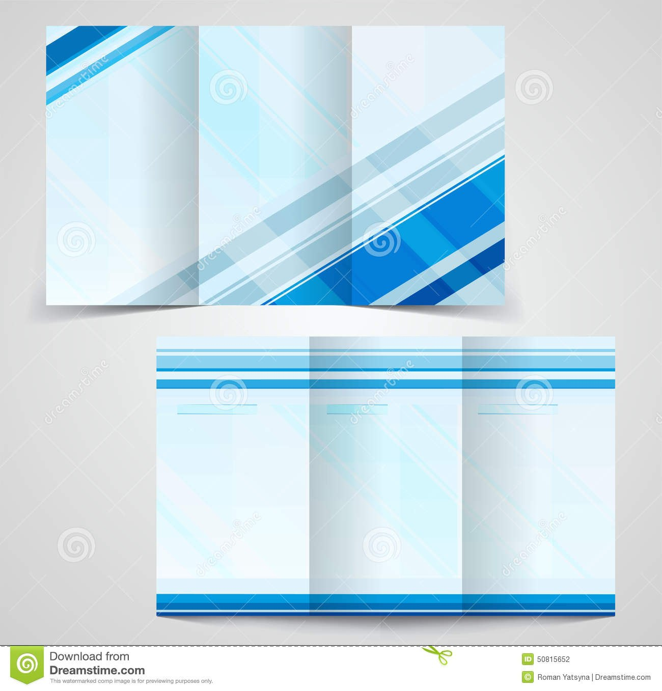 Trifold Business Brochure Template Twosided Template Design Stock inside Double Sided Tri Fold Brochure Template