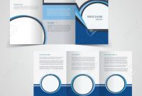 Trifold Business Brochure Template Twosided Template Design throughout Double Sided Tri Fold Brochure Template