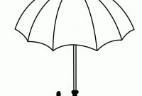Umbrella Coloring Pages  Nature Coloring Pages  Umbrella Coloring inside Blank Umbrella Template