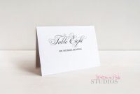 Unbelievable Printable Place Cards Template Ideas Tent Blank Card intended for Paper Source Templates Place Cards