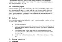 Unit Holders Agreement With Trust  Download In Word Immediately within Unitholders Agreement Template