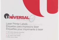 Universal Laser Printer Labels  Template Bottle Label Templates regarding Universal Label Templates