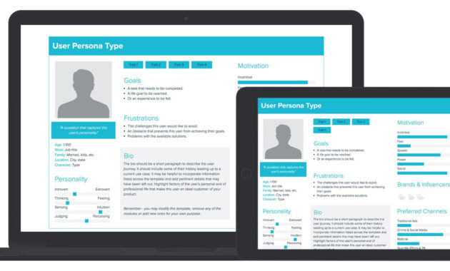 User Persona Template And Examples  Xtensio intended for Free Bio Template Fill In Blank