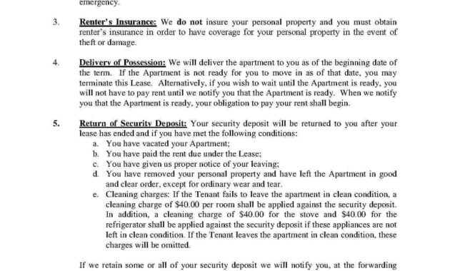 Vacation Rental Short Term Lease Agreement  Templates Hunter for Short Term Vacation Rental Agreement Template