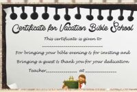 Vbs Certificate Template  Youtube within Free Vbs Certificate Templates