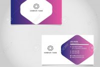 Vector Business Card Template Design Adobe Illustrator Royalty Free with Adobe Illustrator Card Template