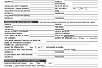 Vehicle Accident Report Form Template Ideas Motor Or Tario throughout Motor Vehicle Accident Report Form Template