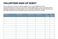 Volunteer Signup Sheet Templates  Pdf  Free  Premium Templates pertaining to Volunteering Form Disclaimer Templates