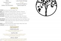 Wapato Point Cellars  Bar And Tasting Room Menu intended for Wine Tasting Menu Template