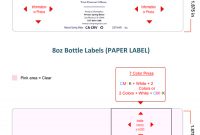 Water Bottle Label Template  Make Personalized Bottle Labels for Free Printable Water Bottle Labels Template