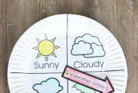 Weather Chart Kid Craft  The Crafting Chicks for Kids Weather Report Template