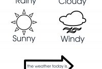 Weather Chart Kid Craft  The Crafting Chicks regarding Kids Weather Report Template