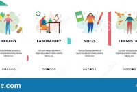 Web Site Onboarding Screens Science Experiment Chemistry pertaining to Science Fair Banner Template