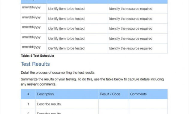 Website Testing Plan Template Test Wondrous Templates ~ Fanmailus regarding Acceptance Test Report Template