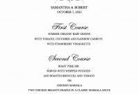 Wedding Bar Menu Template Beautiful  Best Ideas About Rustic intended for Wedding Menu Templates Free Download