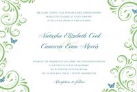 Wedding Invitation Templates Images  Free Wedding Invitation with regard to Free E Wedding Invitation Card Templates