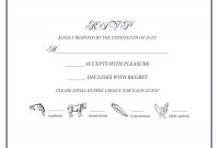 Wedding Rsvp W Menu Selections  Wedding Favorites  Rsvp Cards inside Wedding Rsvp Menu Choice Template
