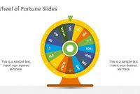 Wheel Of Fortune Powerpoint Template  Slidemodel with regard to Wheel Of Fortune Powerpoint Game Show Templates