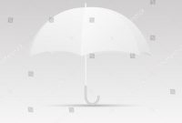 White Umbrella Blank Template Vector Stock Vector Royalty Free in Blank Umbrella Template