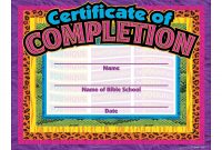 Wild Wonders Vbs Completion Certificates  Orientaltrading pertaining to Free Vbs Certificate Templates