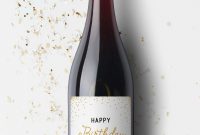 Wine Label Design Awesome Free Wine Label Template Awesome Diy Wine pertaining to Wine Bottle Label Design Template
