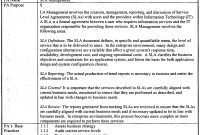 Woa  A System Method And Computer Program For pertaining to Information Technology Service Level Agreement Template