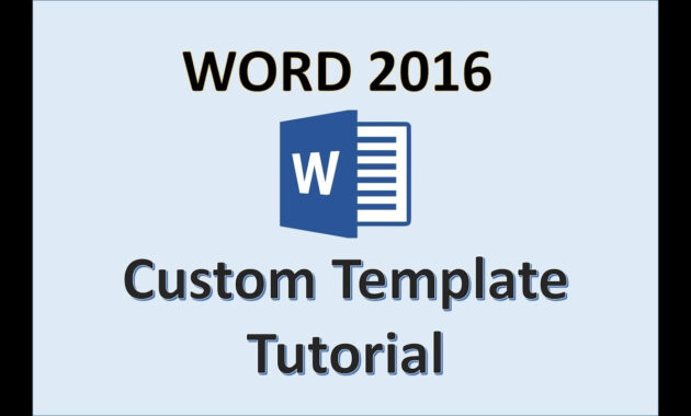 Word   Creating Templates  How To Create A Template In Ms regarding How To Save A Template In Word