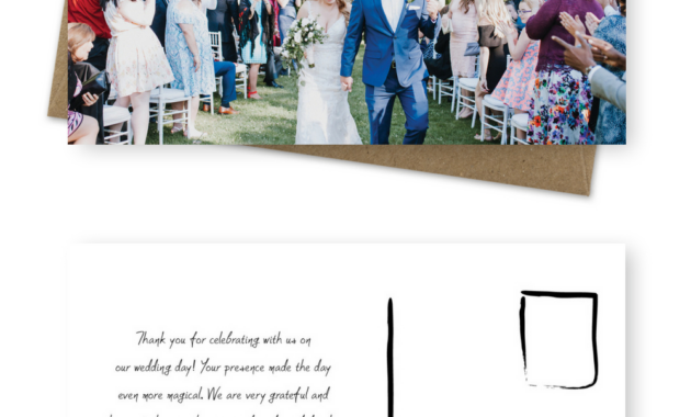 Wording Examples For Your Wedding Thank You Cards – For The Love for Template For Wedding Thank You Cards