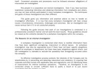Workplace Investigation Report Examples  Pdf  Examples in Hr Investigation Report Template