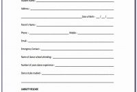 Workshop Registration Forms Free Sample Example Format Download with regard to School Registration Form Template Word