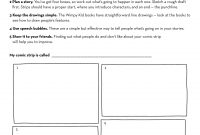 Write Your Own Wimpy Kid Comic Strip  Scholastic Kids' Club within Printable Blank Comic Strip Template For Kids