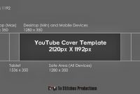Youtube Banner Template Size throughout Youtube Banner Template Size