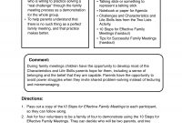 Agenda Family Meeting Template Minutes X Reunion Free regarding Family Meeting Agenda Template