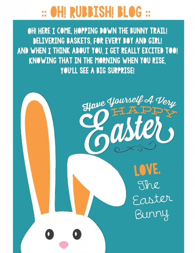 Coloring  Easter Bunny Printable Photo Ideas Letter From The with regard to Letter To Easter Bunny Template