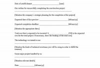 Construction Proposal Template  Construction Bid Forms pertaining to Technical Proposal Template