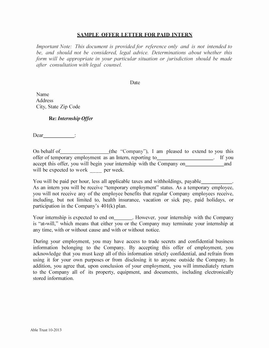 Counter Offer Letter Template Awesome  Fantastic Fer Letter intended for Counter Offer Letter Template