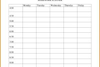 Cute Daily Schedule Te Homework Planner Printables Agenda  Smorad with Homework Agenda Template