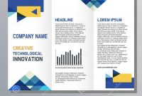 Flyer Design Business Brochure Template Stock Vector with regard to Presentation Handout Template