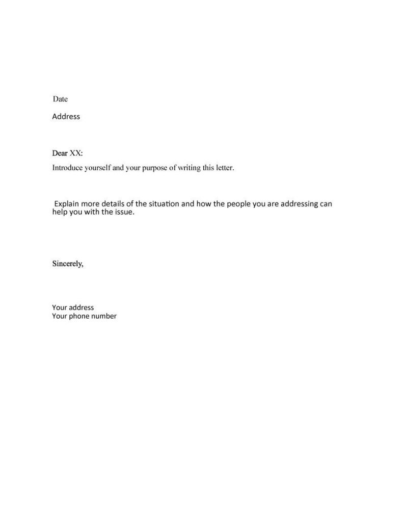 Formal Business Letter Format Templates Examples ᐅ Template Lab ...