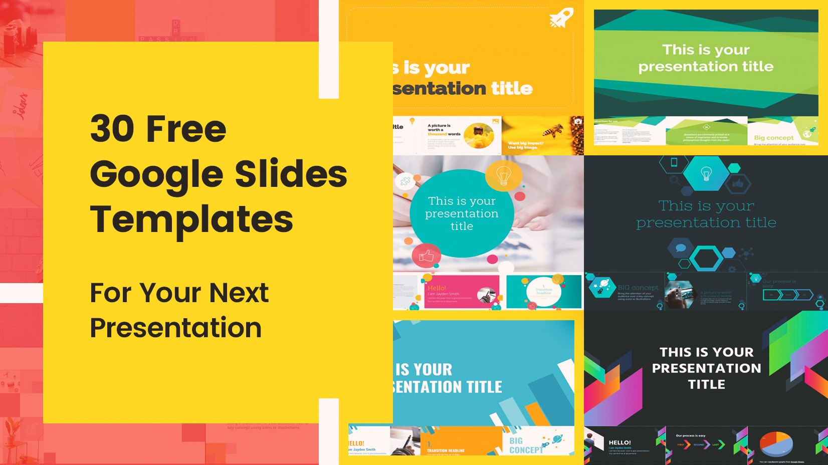 Free Google Slides Templates For Your Next Presentation regarding Google Drive Presentation Templates