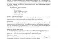 Free Letter Of Interest Templates  Letter Of Interest Grant intended for Nsf Proposal Template