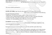 Free Plumbing Contract Forms  Monzaberglaufverband with Plumbing Proposal Template