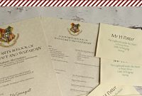 Free Printable Hogwarts Letter  Housewife Eclectic regarding Harry Potter Letter Template
